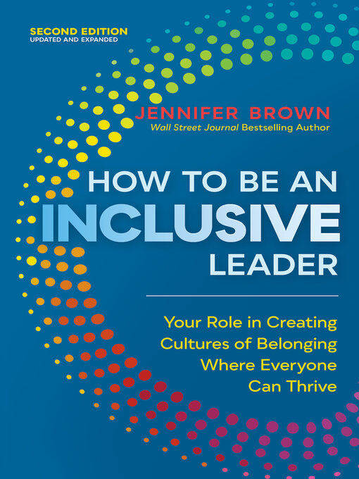 Title details for How to Be an Inclusive Leader by Jennifer Brown - Available
